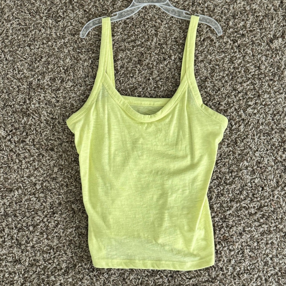 Yellow Tank Top